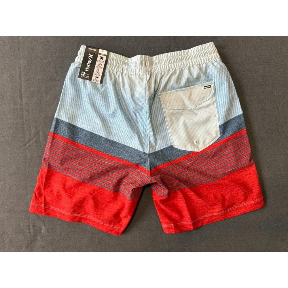 NWT Hurley Epic Ombre Volley Swim Shorts Men's Medium 7.5